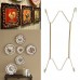 8"-16"Inchs W Type Hook Wall Display Plate Dish Hangers Holder For Home Decor SS   202362537842